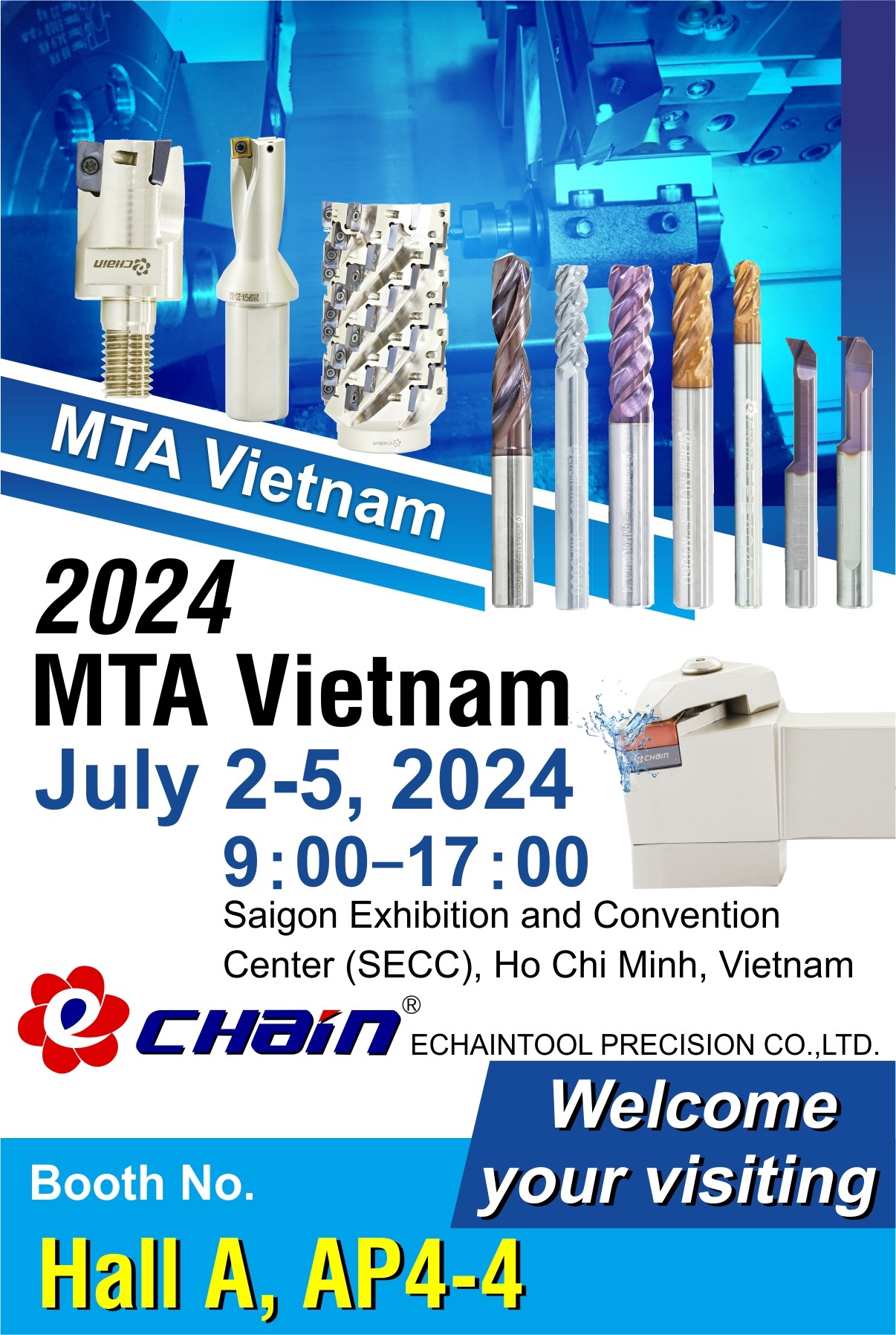 MTA 2024 Machine Tool Show with Echaintool