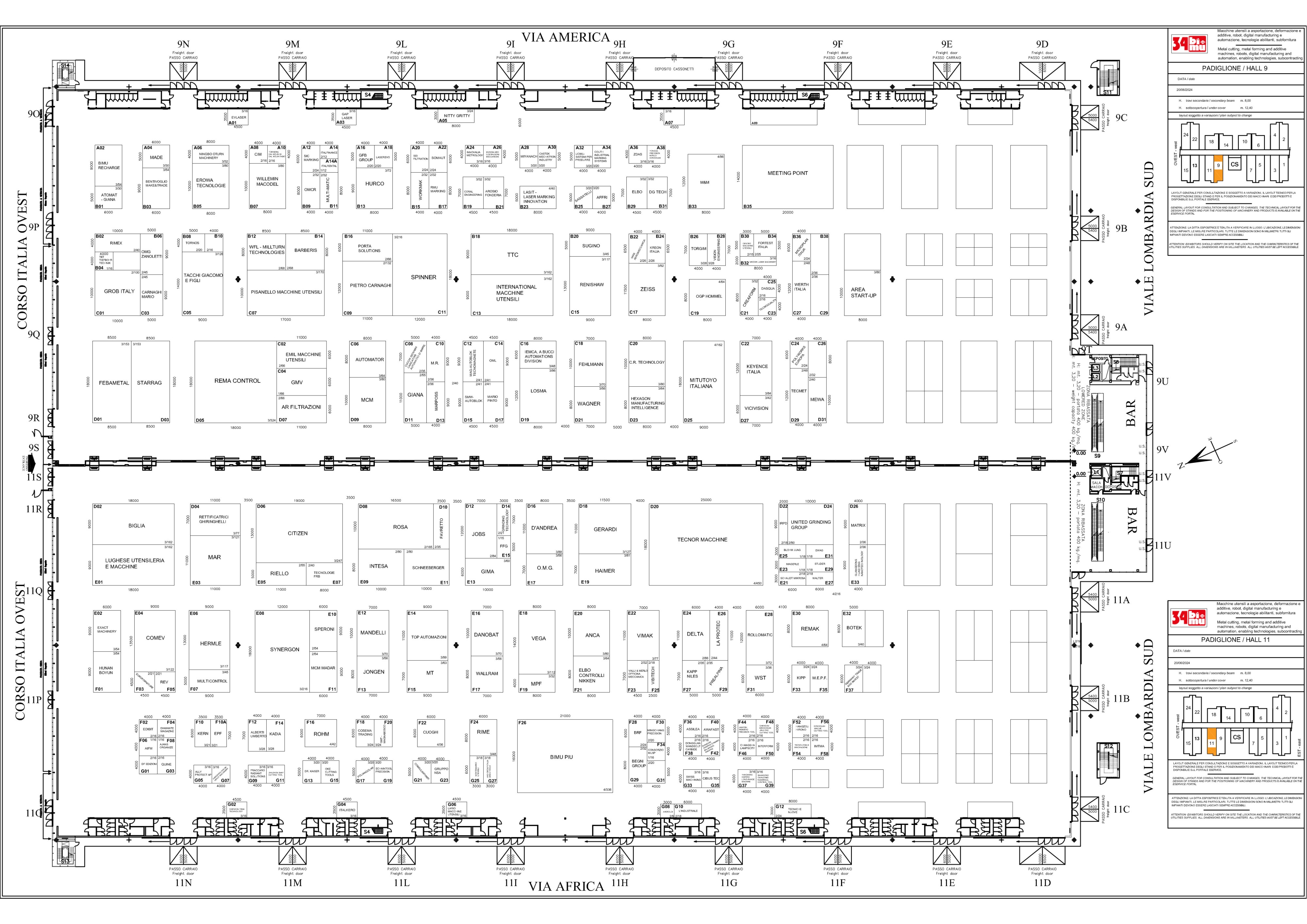 Floor Map in BIMU 2024 with Echaintool